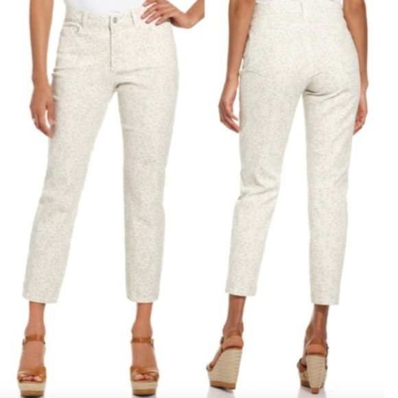 NYDJ Denim - NYDJ Alisha Print Ankle Cropped Jeans